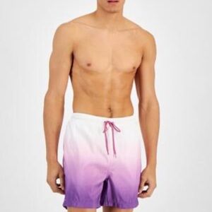 INC Men's Dip Dye 5 Board Shorts